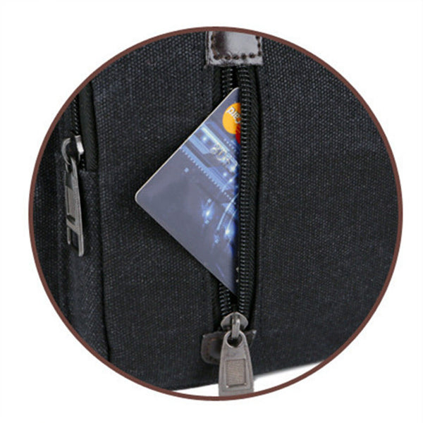 Retro Men's Canvas Shoulder Messenger Bag Crossbody Satchel Man's Travel Bags AU