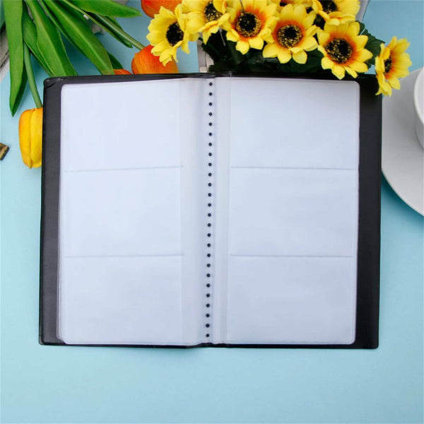 120PCS Card Business ID Holder Credit Card Wallet Book Folder Organiser Travel A