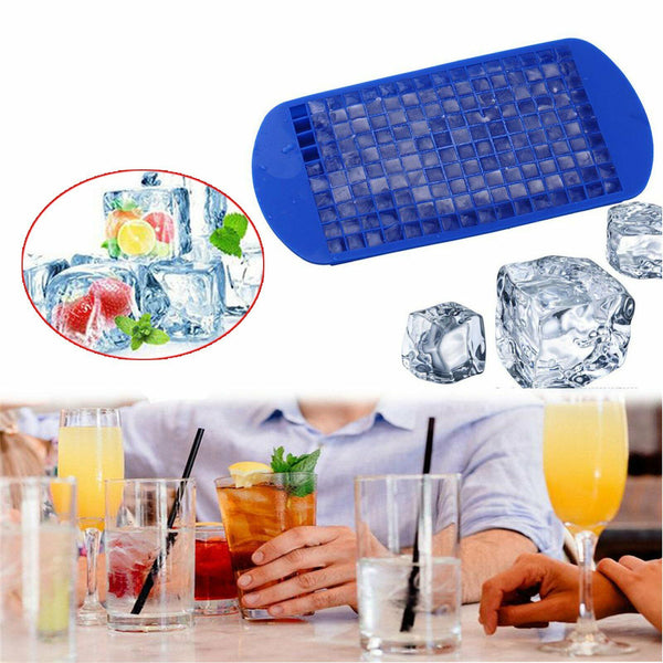 160 Grids Frozen Cubes Silicone Mould Mini Bar Ice Cube Tray Ice Maker Mold Tool