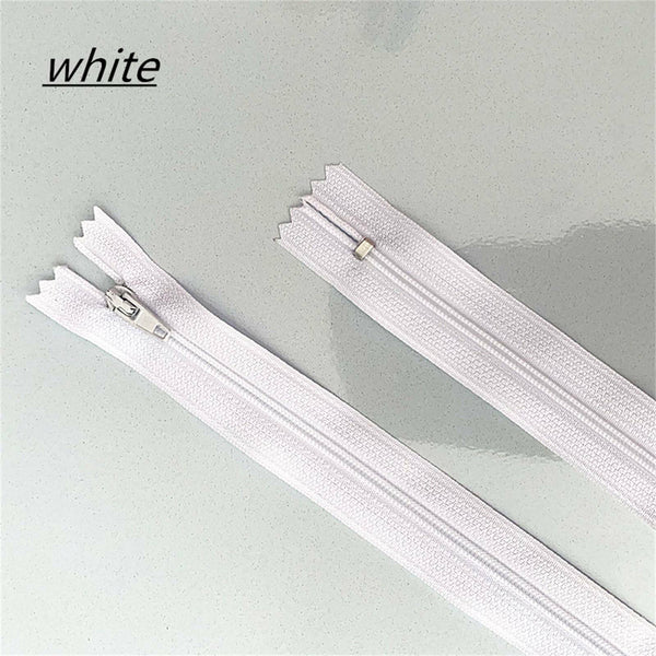 20PCS Nylon Zippers Sewing Tool Edge Puller Zip Tailor Zipper DIY 20cm Length AU