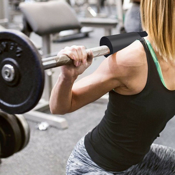 Olympic Fitness Weights Barbell Pad Squat Bar Shoulder Support Gym Weightlifting - Lets Party