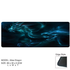 Extra Large Atlas dragon Mousepad Keyboard Pad Mouse Mat Desktop Game Laptop Computer