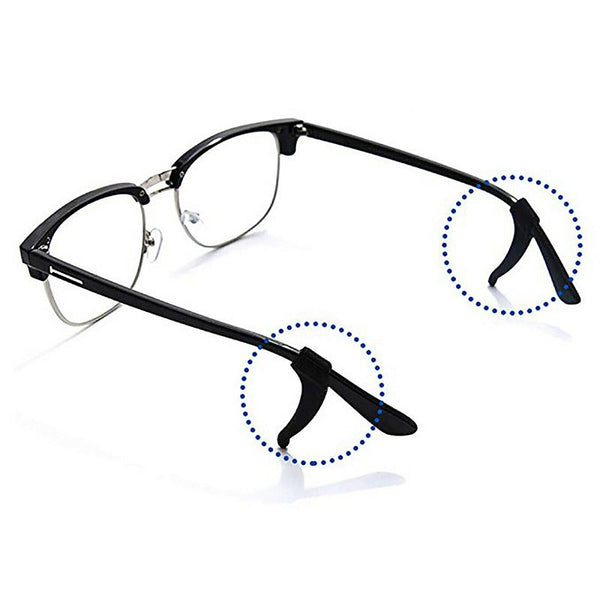 Anti-Slip Tip Ear Grip Silicone Hook Glasses Spectacle Holder Sports Temple - Lets Party