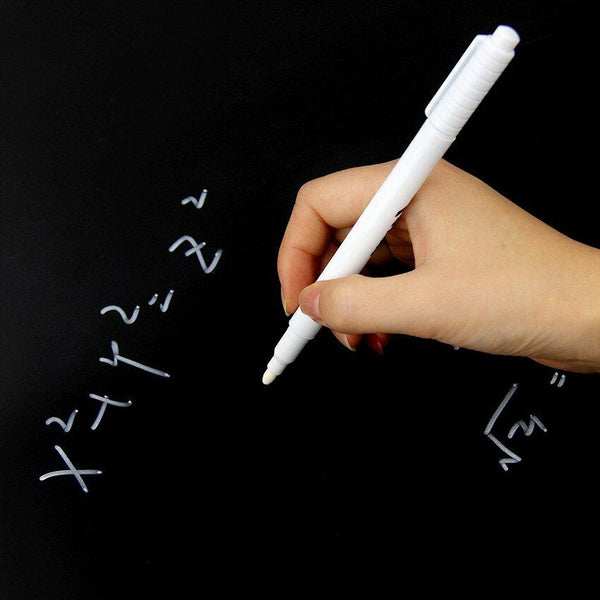 White Liquid Chalk Pen Marker For Windows Glass Chalkboard Blackboard Art - Lets Party