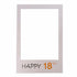 18th 30th 40th Photo Booth Props Picture Frame Wedding Birthday Party Decoration - Lets Party