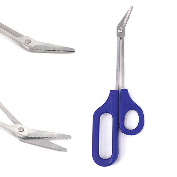 Easy Grip Long Reach Toenail Scissor Clipper Toe Nail Manicure Cutter Trimmer - Lets Party