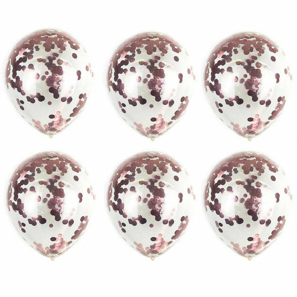 40th Rose Gold Birthday Pack 40 Years Old Garland Balloons Decorations Party  - Lets Party