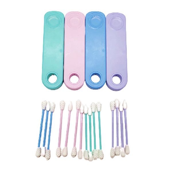 Reusable Cotton Swab Ear Cleaning Cosmetic Safety Silicone Cotton Buds Sticks - Lets Party