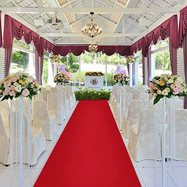 10M Red Carpet Aisle Runner Awards Night Casino Wedding Party Event Mats Decor A