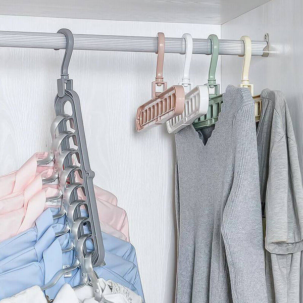 Clothes Storage Rack Clothes Garment Rail Stand Wardrobe Shelf Organiser Hanger