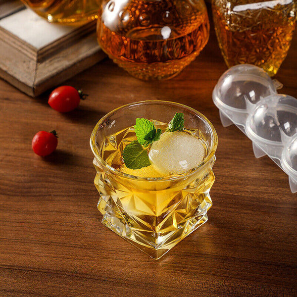 Large Ice Ball Maker Cube Tray Big Silicone Mold Sphere Whiskey Round Mould