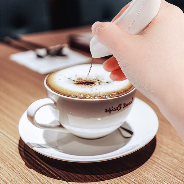Electrical Latte Art Pen For Coffee Cake Spice Pen Decor Cake Carving Coffee AU