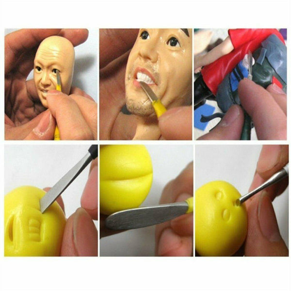 22pcs Ceramic Tools Pottery Tools Set Clay Sculpting Carving Modeling Tools Kit