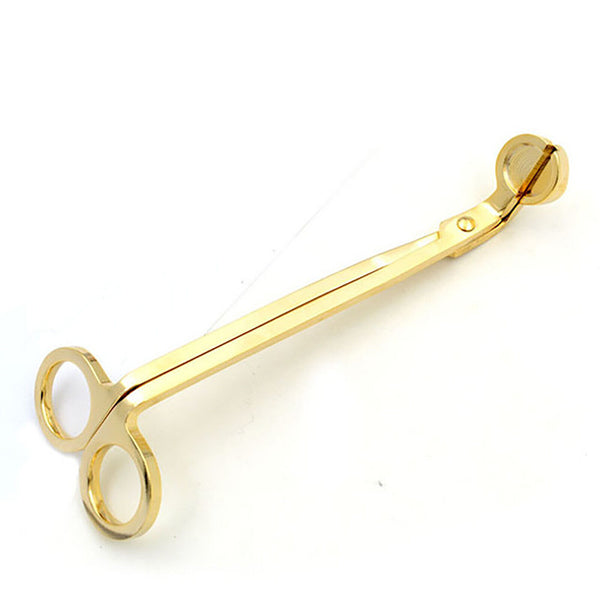 Steel Candle Wick Trimmer Oil Lamp Trim Scissor Cutter Tool Hook Clipper Candles