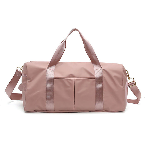 Women Gym Sports Bag Shoulder Bag Hand Luggage Duffel Large Capacity Travel Bags