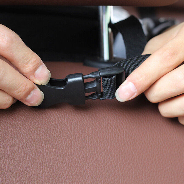 Waterproof Car Organizer Trash Can with Lid Bin Storage Garbage Bag Waste Basket