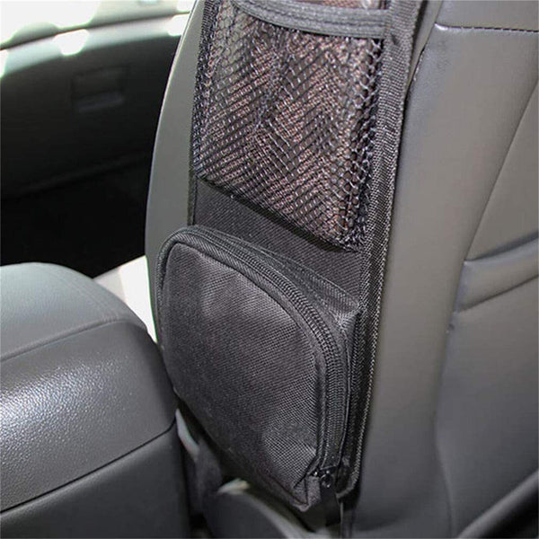 1/2x Car Seat Side Hanging Bag Phone Holder Net Storage Organizer Mesh Pocket AU