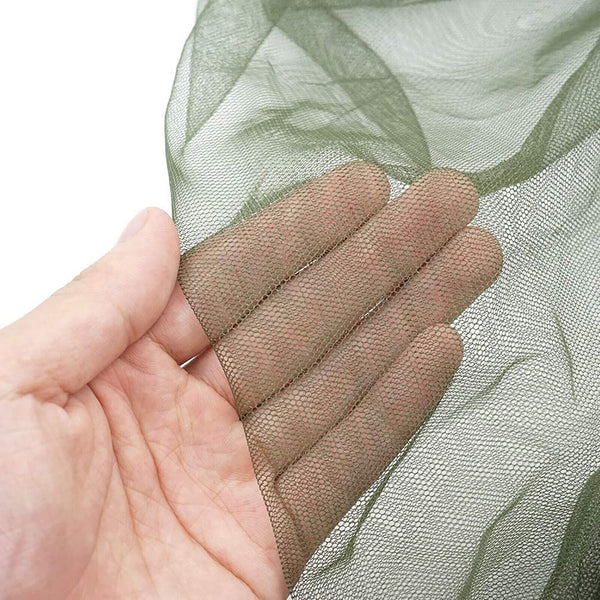 2PCS Mosquito Fly Head Net Outdoor Fishing Insect Mesh Hat Bug Mozzie Protector