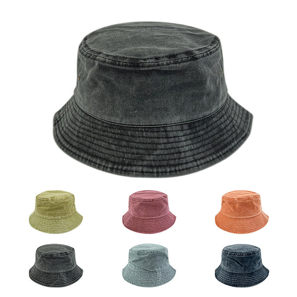 Unisex Adults WASHED COTTON Outdoor Camping Sports Bucket Hats Fisherman Hat AU