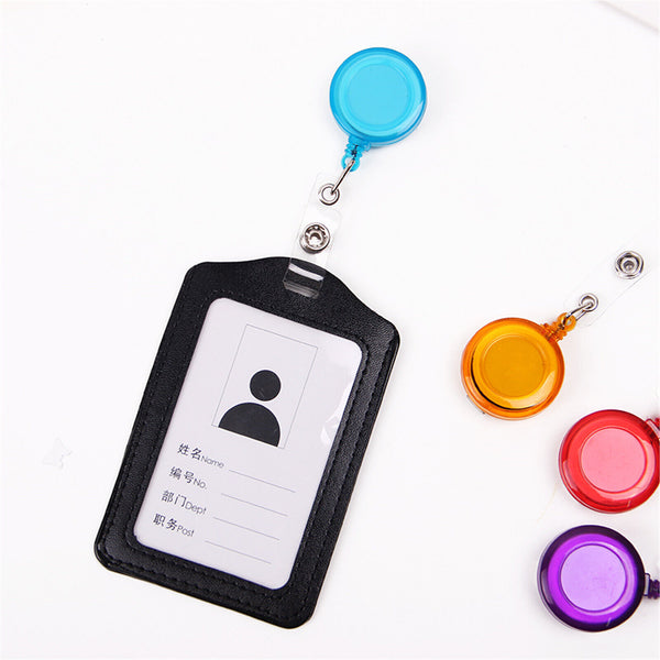 ❤️3PCS Retractable Badge Holder Reel Swipe Card Security ID Pull Key Tag Clip AU