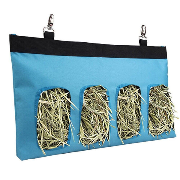 2Styles Rabbit Hay Bag Guinea Pig Pet Hanging Pouch Feeder Holder Eating Feeding
