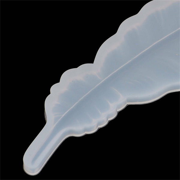 Silicone Feather Bookmark Resin Epoxy Mold Pendant Making Casting Mould Craft AU