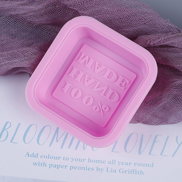24pcs Silicone Soap Mould For DIY Handmade Soap Making Square Shape Molds AU