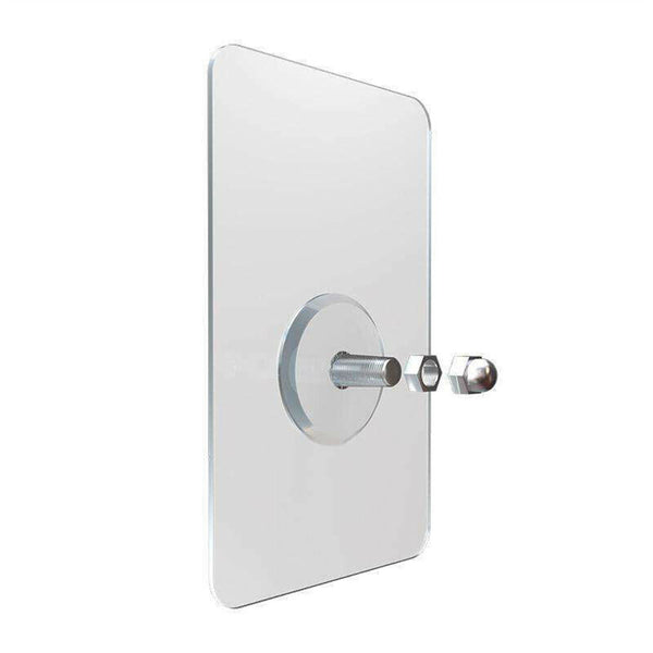 20x Punch-Free Self Adhesive Screw Sticker Wall Hanging Sucker Hook Nail Holder