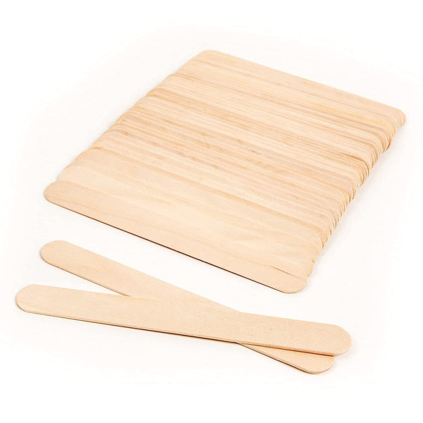 Waxing Spatula Wooden Stick Disposable Tongue Depressor Wax Applicator