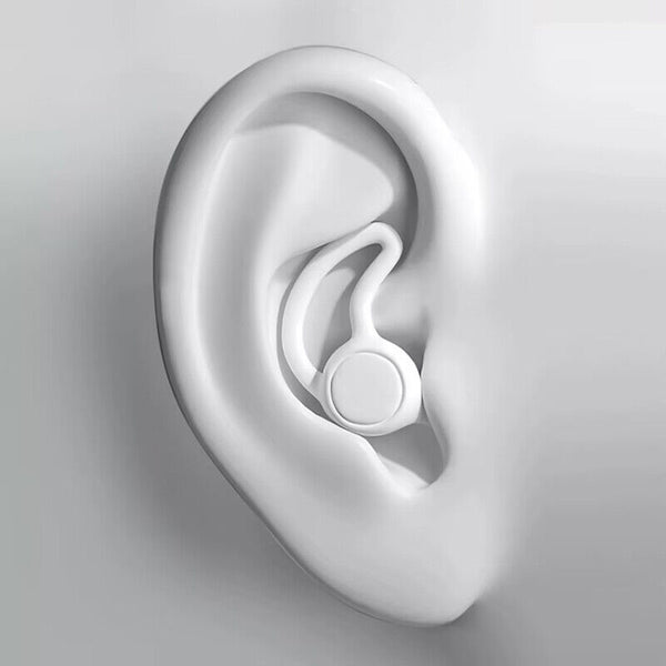 Ultra Soft Silicone Ear Plug Noise Reduction Flexible Reusable Study Sleep Plugs
