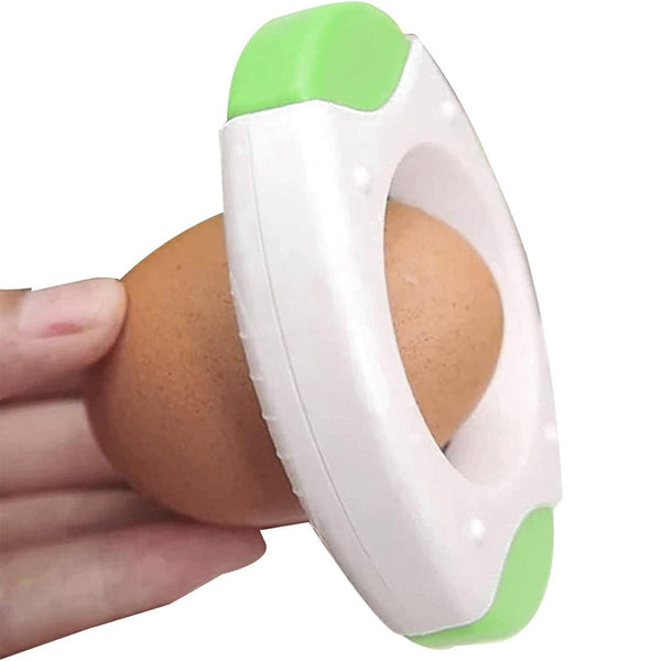 1-3X Egg Cutter Stainless Steel Boiled Egg Shell Topper Cutter Snipper Opener To