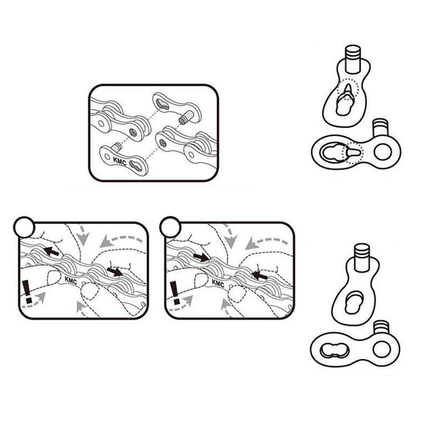 116 Links Bicycle Chain For CN-HG53 LX 9 Speed Deore Mountain Bike Chains AU