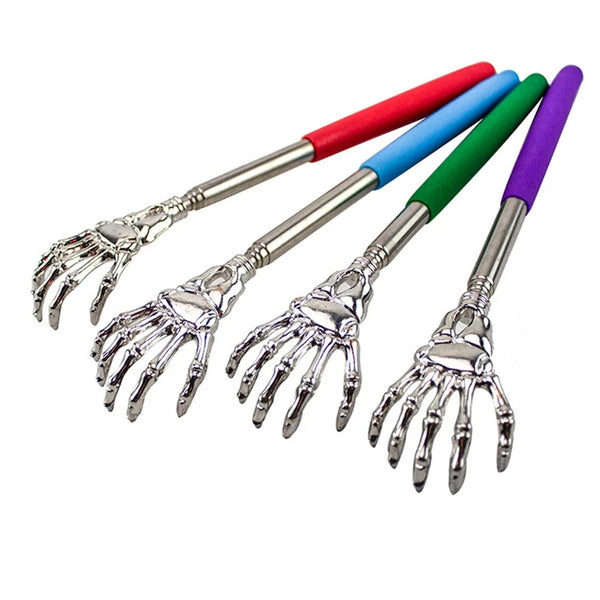Extendable Back scratcher metal claw telescoping backscratcher massager extend - Lets Party