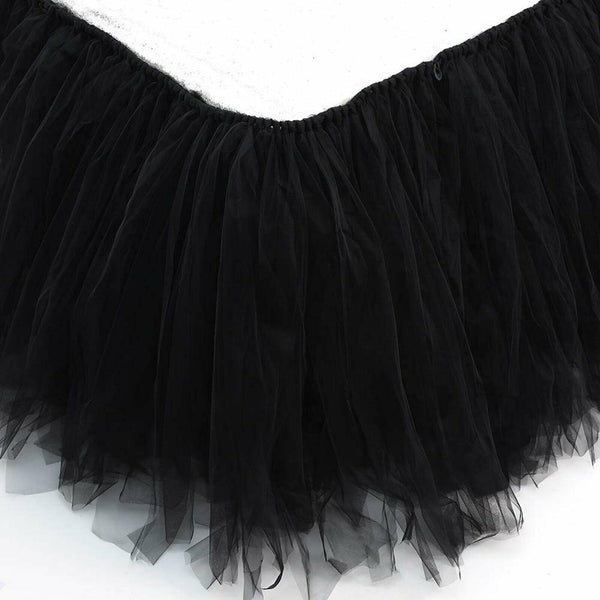 Wedding Party Tutu Tulle Table Skirt Halloween Cloth Baby Shower Birthday Decor