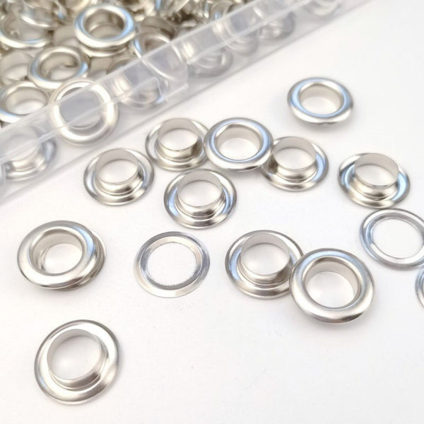 100Set 10mm Eyelet Die Punch Grommets Eyelet Tool Kit for Clothing Leather Craft