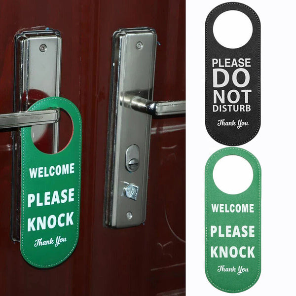 Door Hanger Tags Do Not Disturb Signs Door Knobs Hanger Pendant Cleaning Label