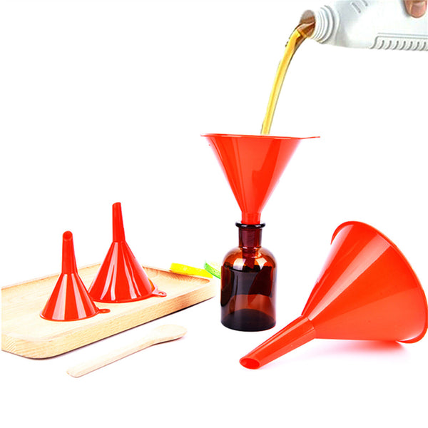 4PCS And 8PCS Plastic Funnel Set Small Medium Large Variety Liquid Kitchen Tools