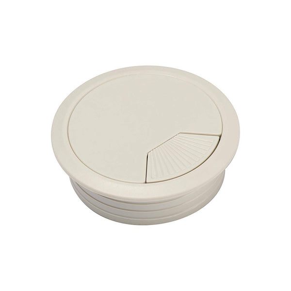 12pcs Computer Desk Table Grommet Cable Tidy Surface Port Wire Hole Cover 50mm