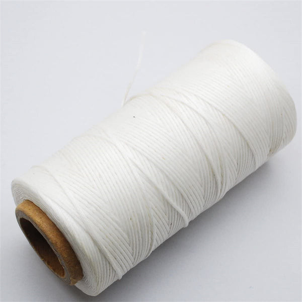 0.8-1MM 260m 150D Leather Sewing Waxed Thread Hand Stitching Craft Repair Cords