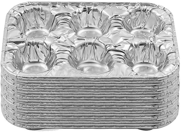 3x Foil Aluminum Muffin Pan Chocolate Cake Cookie Cupcake Baking Mold Mould Tray
