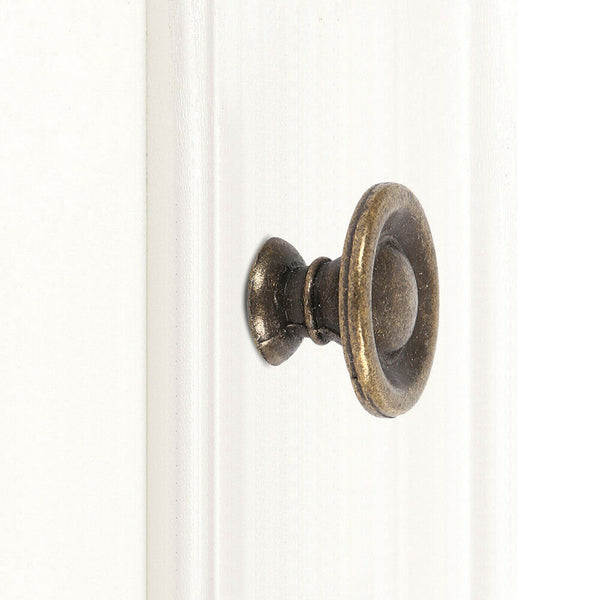 Vintage Handles Cabinet Drawer Cupboard Door Iron Knob Antique Brass Pull