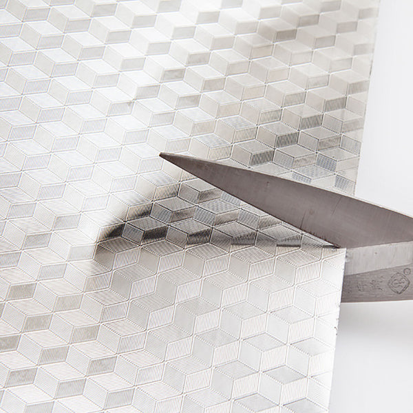 Rolls Oil Proof Foil Sticker Wallpaper Kitchen Wall Self Adhesive Waterproof