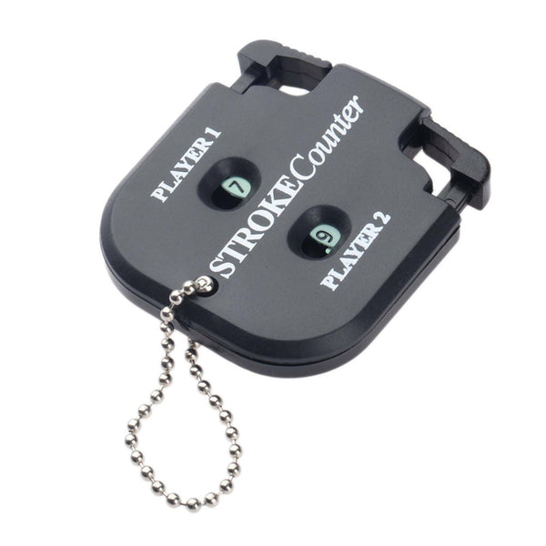 Golf Counter Black Shot Stroke Putt Score Count Two Digit Scoring Keeper