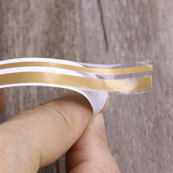 2Rolls Double Pin Car Pinstriping Decal Self Adhesive Tape Vinyl Sticker 2/4 mm