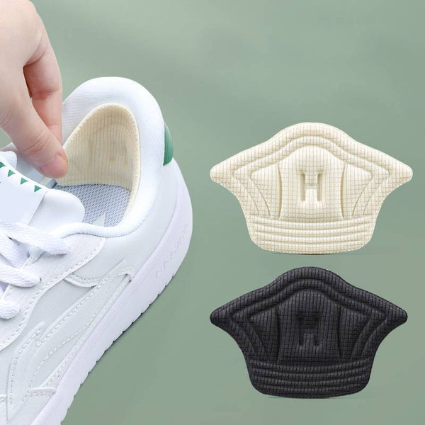 Heel Insole Protectors Pads Shoe Liner Inserts Cushion Grip Back Pad Sticky Pair