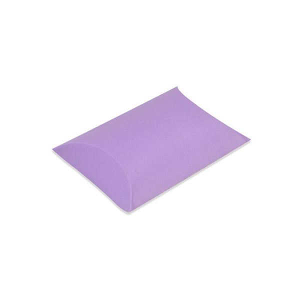 100x Pillow Favor Bag Candy Gift Box Kraft Paper Gift Favour Wedding 10Colours