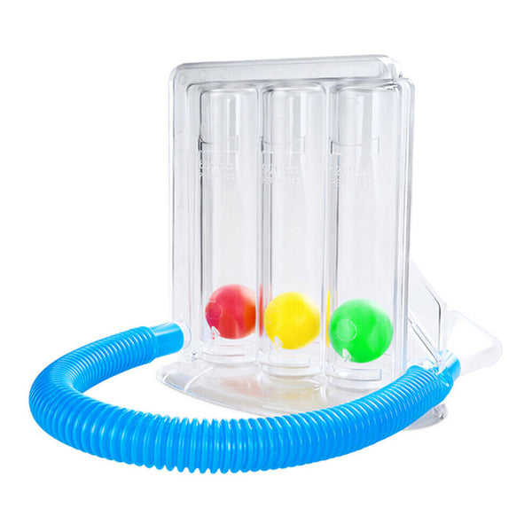 Lung Exerciser – 3-Ball Breathing Spirometer Trainer