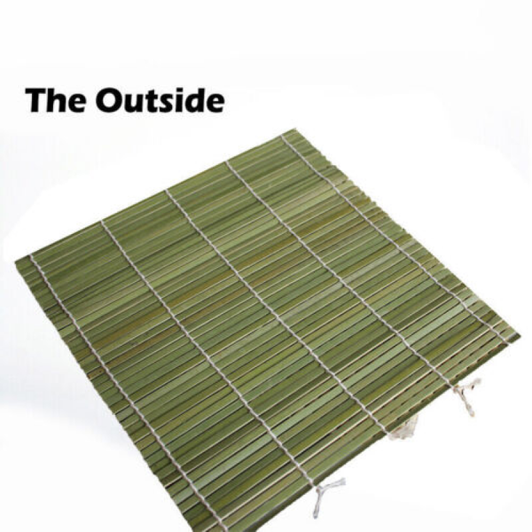 Heavy Duty Bamboo Sushi Mat Rice Roller Roll Maker Tool DIY Kit Mold Kitchen AU