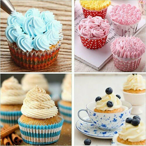 4 Size Cake Decorating Tool Icing Piping Silicone Pastry Bag DIY Reusable Cream