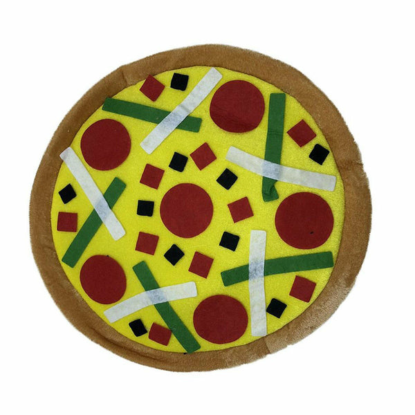 PLUSH PIZZA HAT Italian Costume Party Hat Funny Halloween Italy Oktoberfest Hats